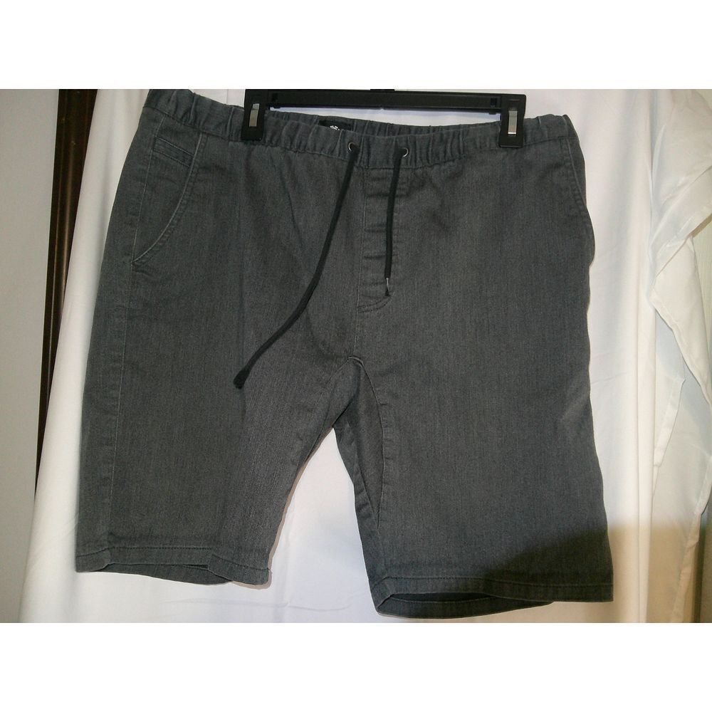 Element Gray Casual Drawstring Shorts Comfortable Everyday Wear 2XL‎